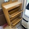 Aluminiumwaben-Aluminiumpaneel, Wohnmobil-Möbel, Wohnmobil-Türschrank, herunterklappbarer Eimerschrank